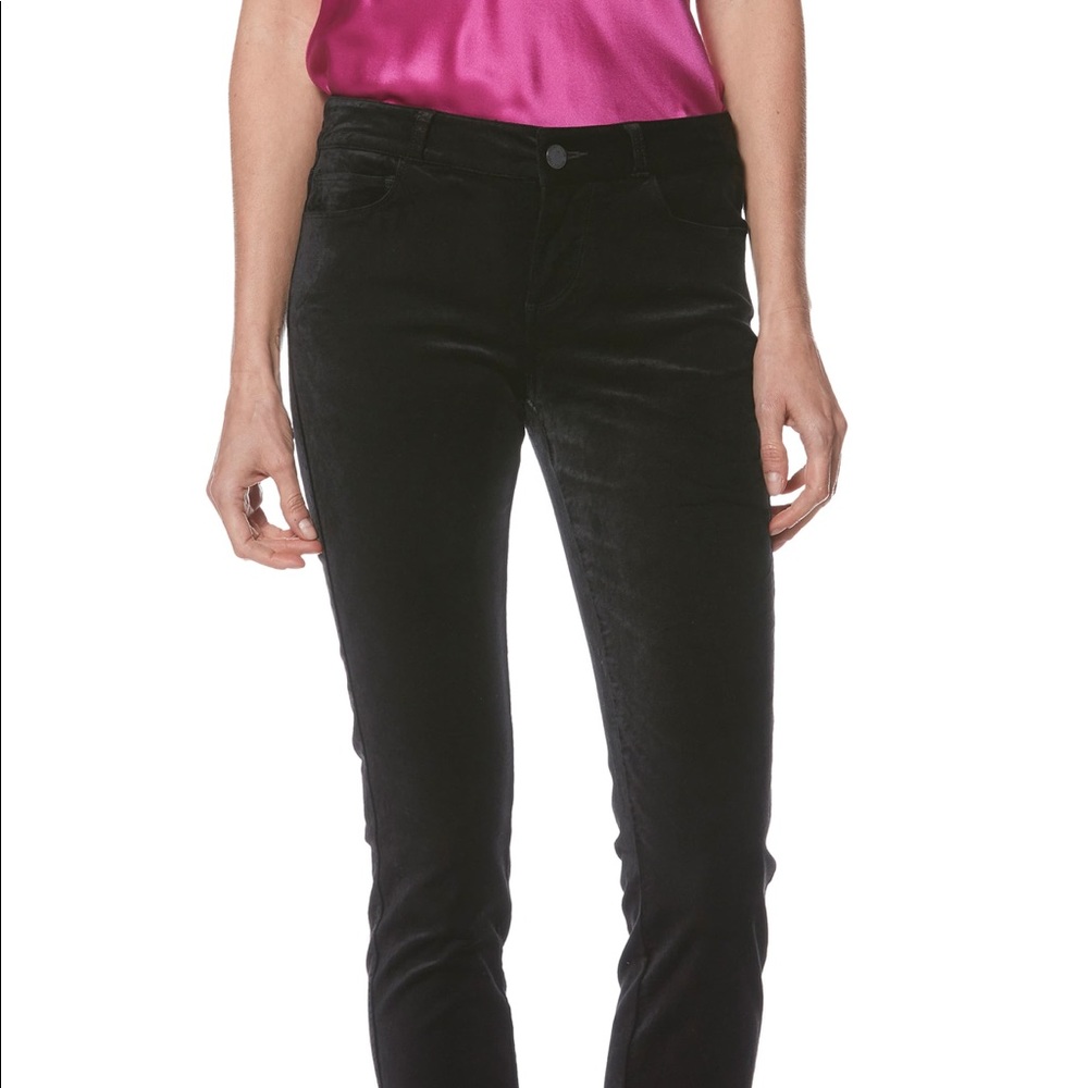 NWOT Paige Verdugo Ultra Skinny Velvet Pants